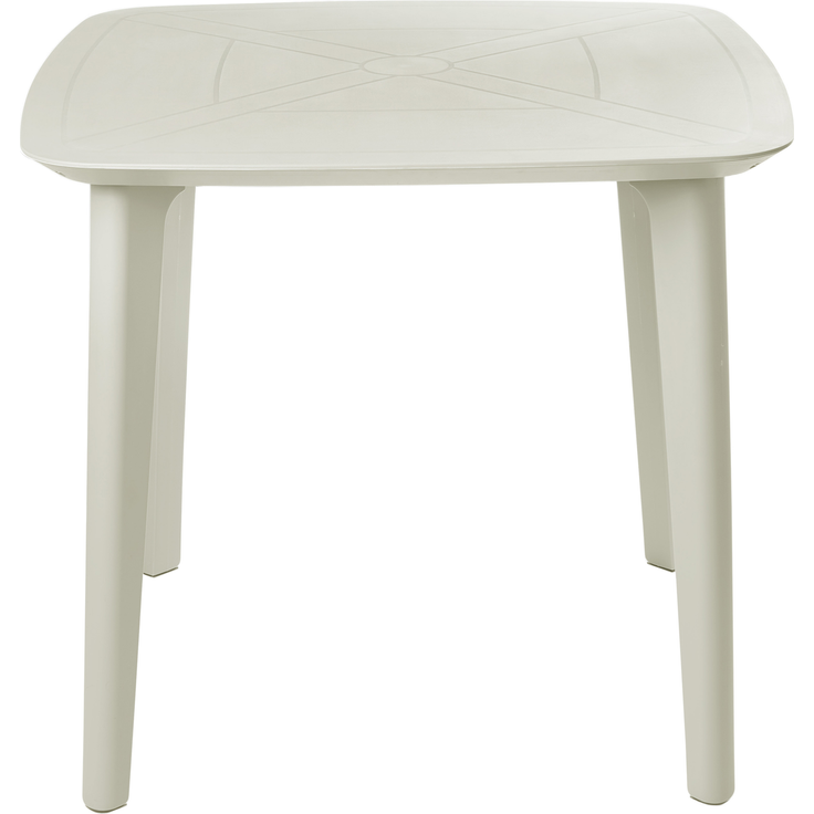 Gartentisch SORICO 86 cm 86 cm Hellbeige – Bild 4