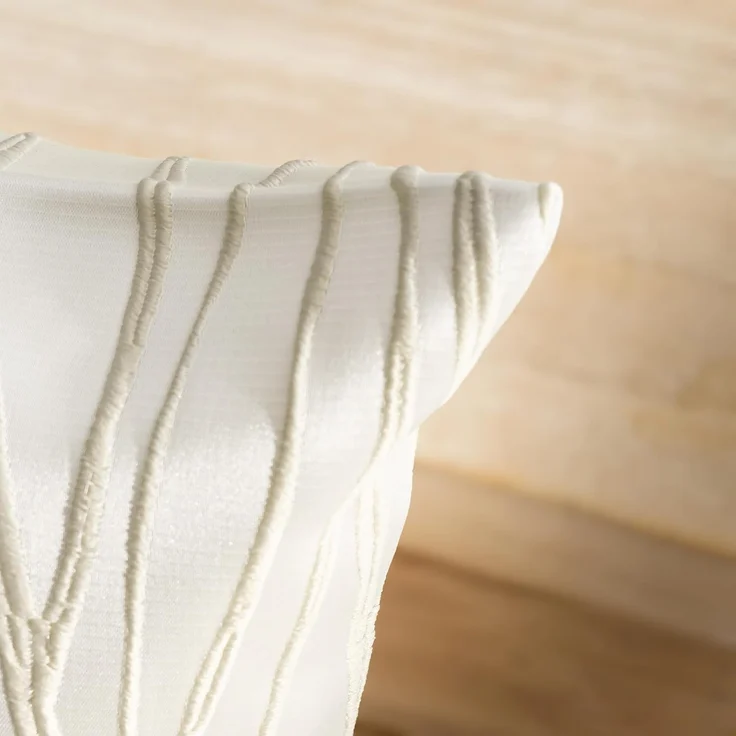 Kissen von Lysel - beige Obella 40x60, reines Polyester Dekokissen rechteckig – Bild 2