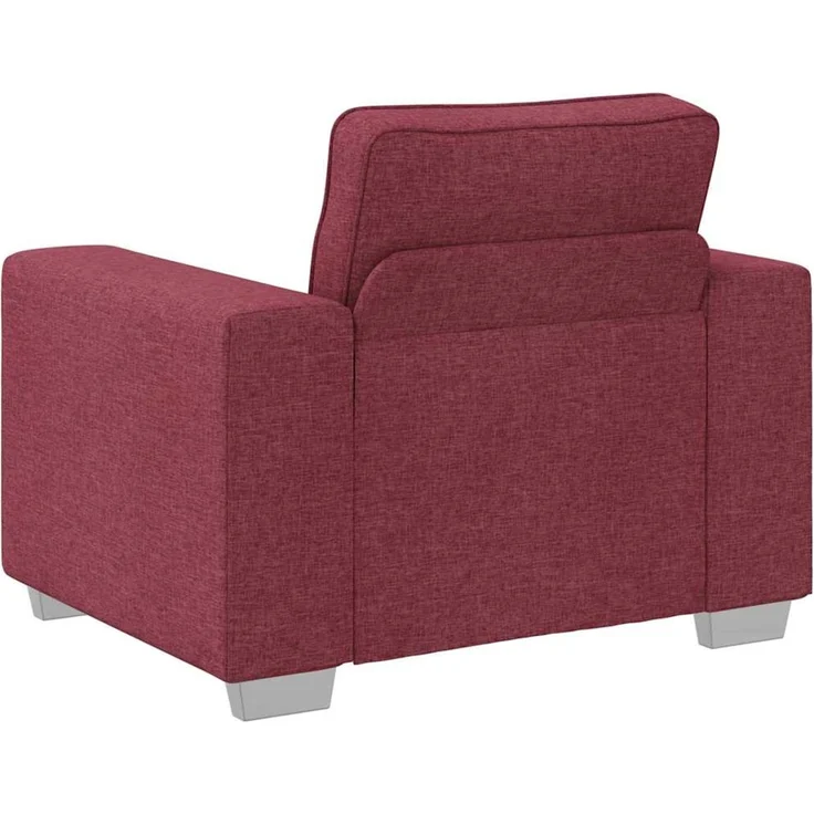 vidaXL Sofa-Sessel Weinrot 100 cm Stoff 4105210 – Bild 3
