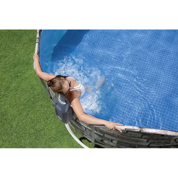 Bestway Pool-Set Power Steel Comfort Jet Series Oval 610x366x122 cm 92855 – Bild 15