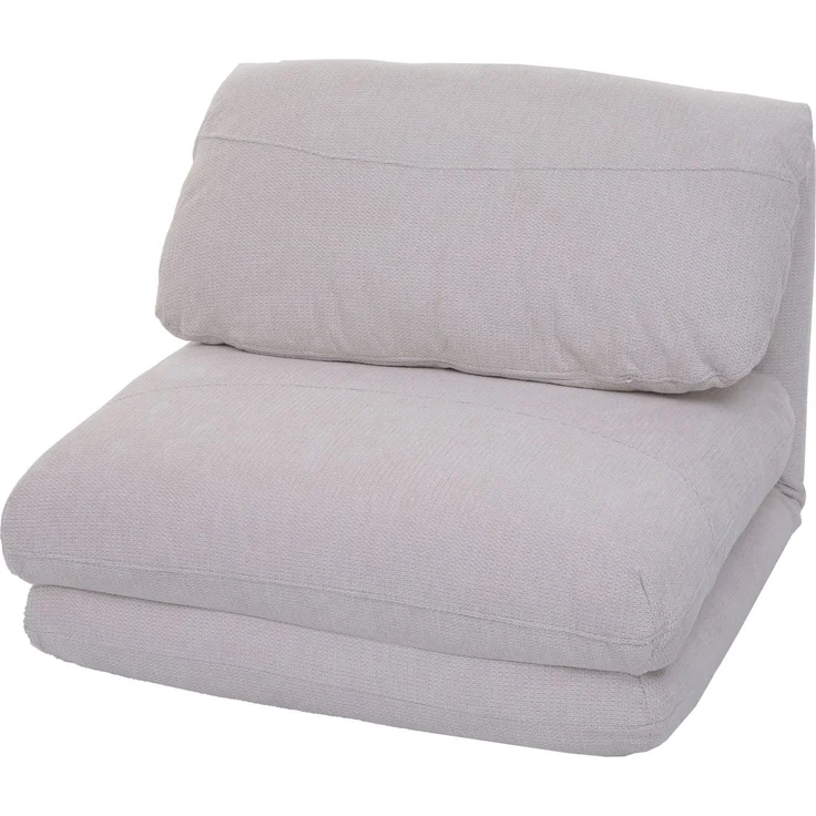 Schlafsessel HWC-E68, Schlafsofa Funktionssessel Klappsessel Relaxsessel, Stoff/Textil ~ beige – Bild 9