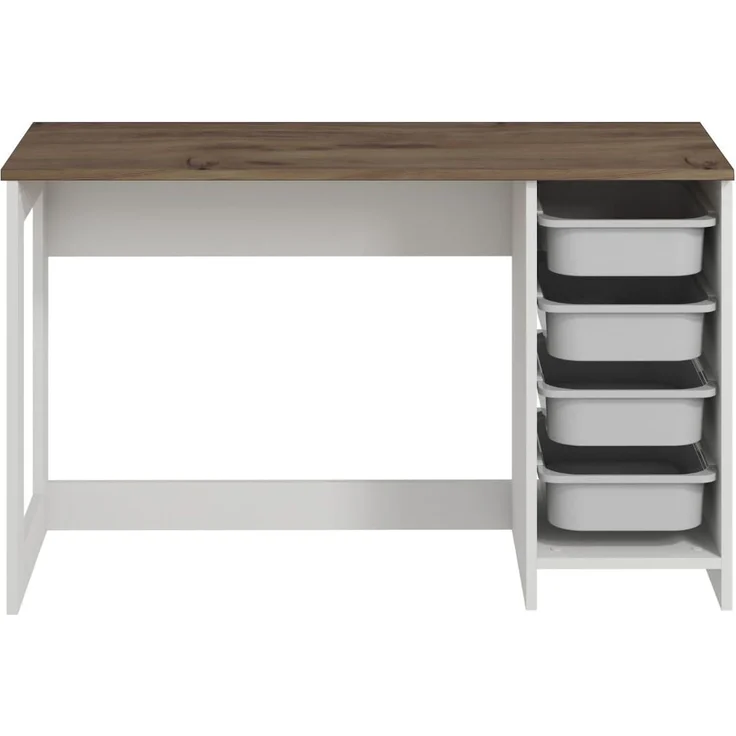 Skye Decor 'Hero - Antique Walnut' Schreibtisch, Antik-Walnuss, 120 x 73 x 45 cm – Bild 6