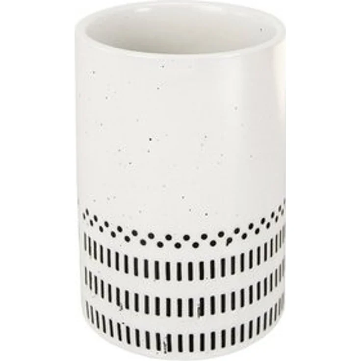 Kleine Wolke Zahnputzbecher Zahnputzbecher ALVA, Weiß, Ø 7 cm – Bild 4