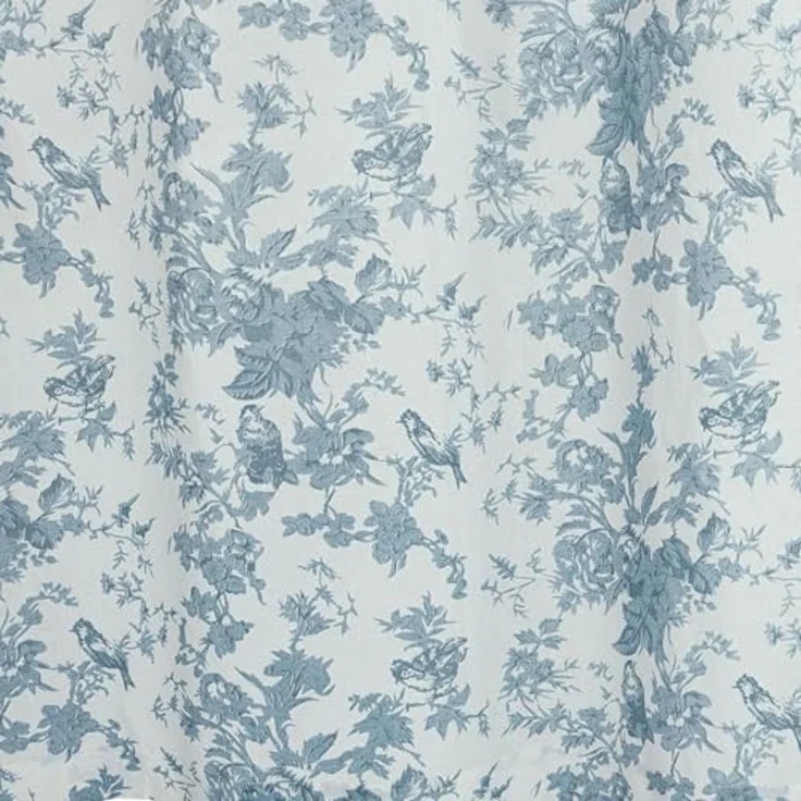 Mirabeau Scheibengardine Scheibengardine Emilie blau/beige – Bild 5