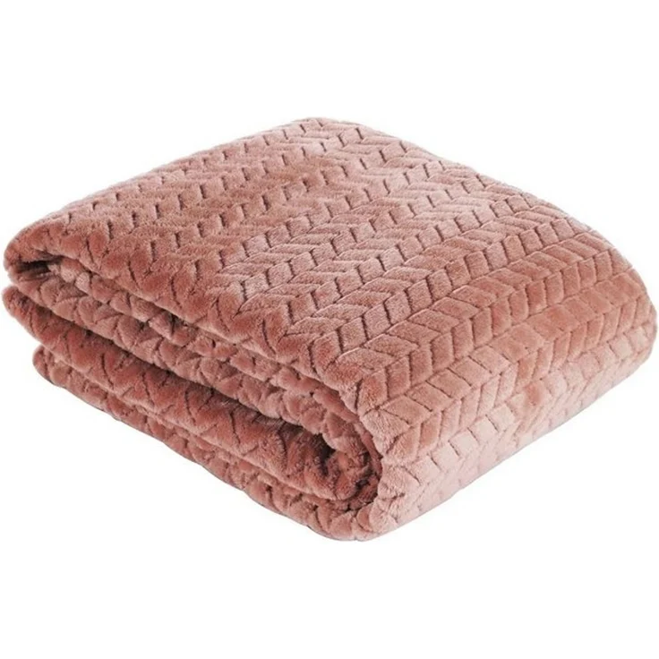 Wohndecke Kuscheldecke Decke MICROFASER Sofadecke Tagesdecke CINDY 150x200 cm rosa – Bild 4
