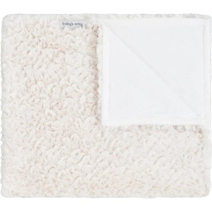 Baby's Only Babydecke - Snow - Wollweiß - 70 x 95