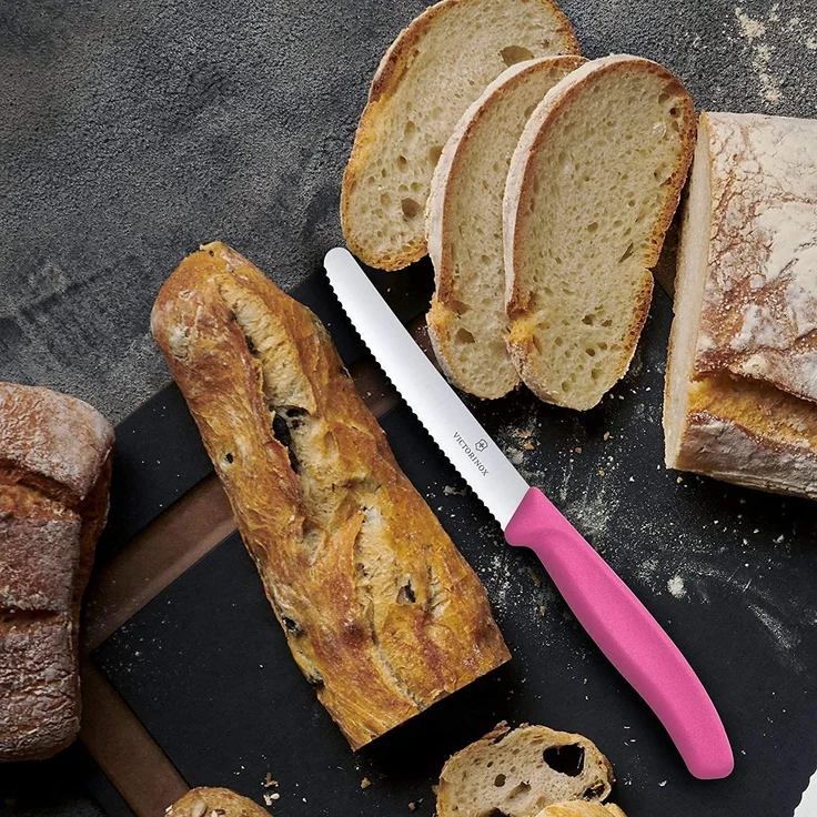 Victorinox | Brotzeitmesser SwissClassic, Pink – Bild 6