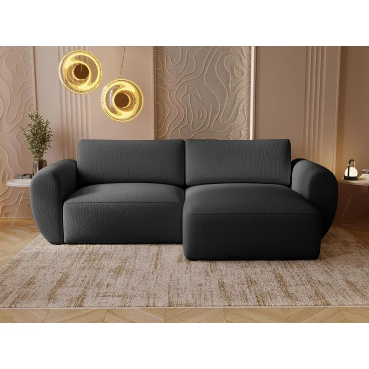 Mirjan24 Ecksofa Rejpf (Farbe: Rambo 96), 87 x 147 x 261 cm