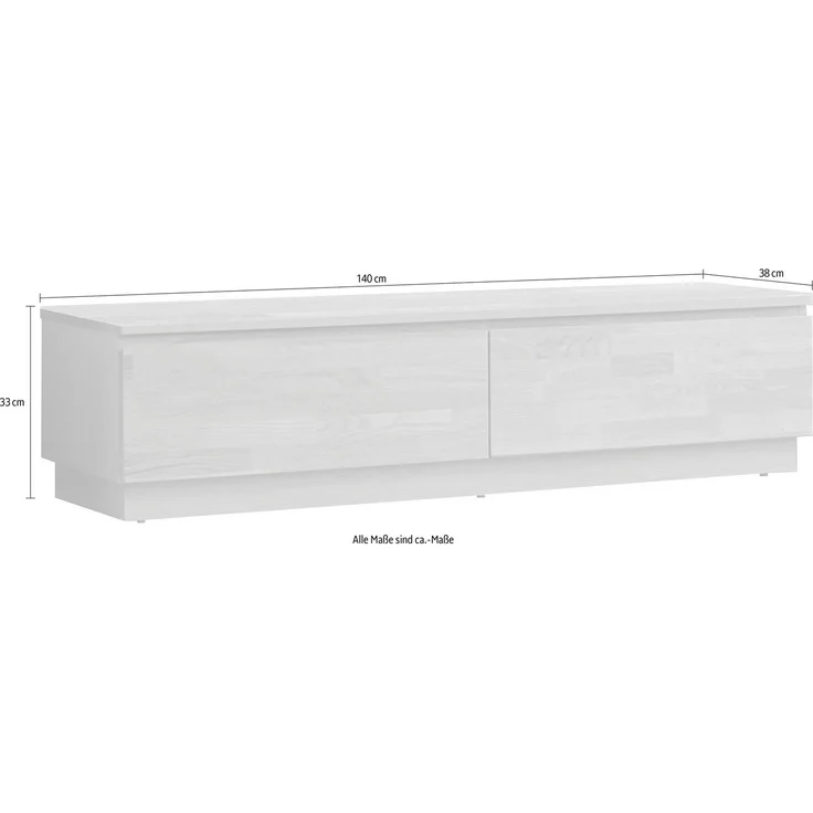 Home affaire Lowboard, Kommode, Breite 140 cm, teimassiv, FSC®-zertifiziert – Bild 2