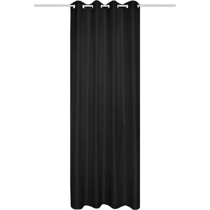 Home Basics Atlantik 235 x 140 cm 1x Fertigschal Schwarz – Bild 2