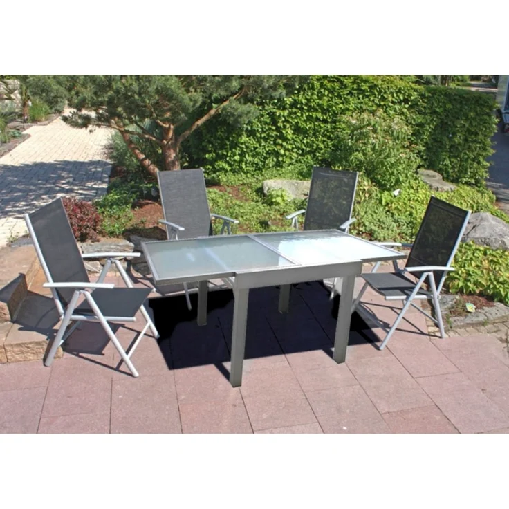 5tlg. Tischgruppe, Alu, LOLA – Bild 2