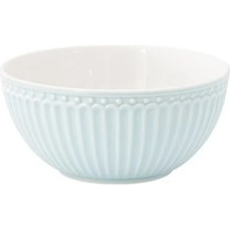 Greengate Müslischale Alice Müslischale pale blue 14 cm, Steinzeug, (Schüsseln & Schalen) – Bild 6