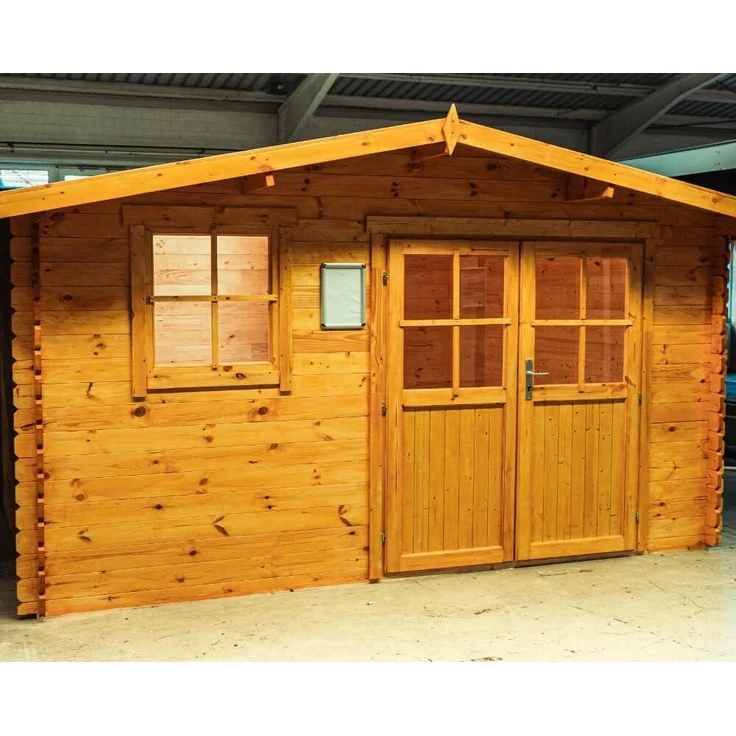 McGarden 'Como' Gartenhaus, Holz natur, 400 x 300 x 226 cm – Bild 3