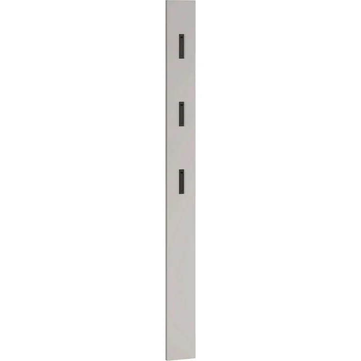 Germania Garderobenpaneel 3728-572, in Kaschmir, mit drei ausklappbaren Kleiderhaken aus Metall, 15 x 170 x 3 cm (BxHxT) – Bild 4
