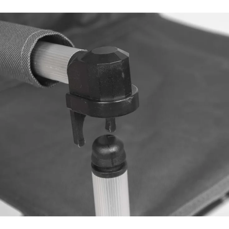 Bo-Camp Hochstuhl Klappbar Aluminium Grau 1204788 409196 – Bild 7