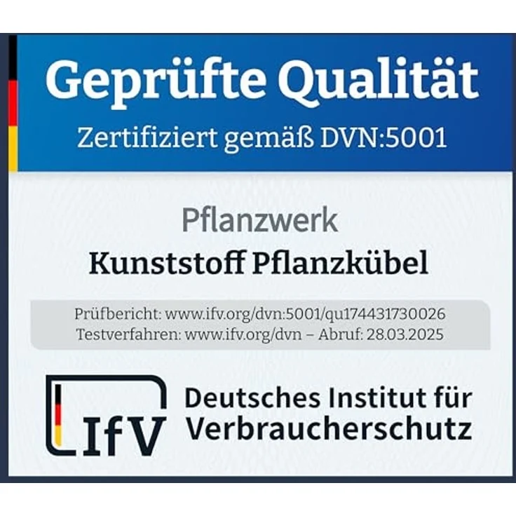 Pflanzwerk® Pflanzeinsatz Innentopf für alle TUB Pflanzkübel Frostsicher Kunststoff Blumenkübel – Bild 6
