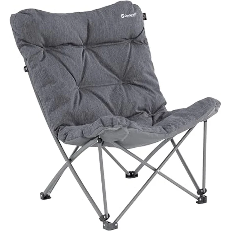Outwell Klappbarer Campingstuhl Fremont Lake Grau 435193 – Bild 1