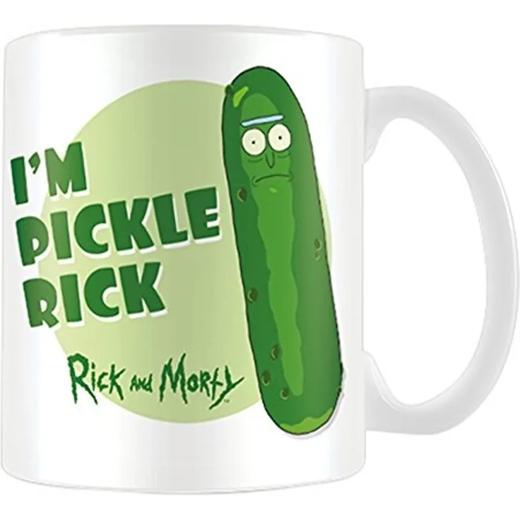 Rick and Morty Tasse Pickle Rick