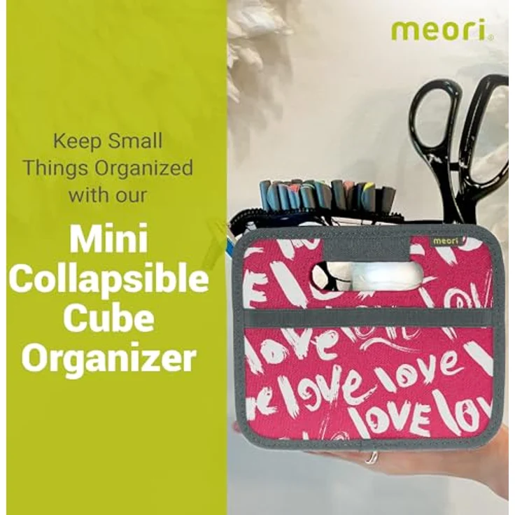 Meori - Faltbox Mini Aufbewahrungsbox Klappbox Love A100314 – Bild 4