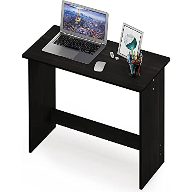 Furinno Simplistic Schreibtisch, Computertisch, PC-Tisch, Bürotisch, Holz, Espresso, 39. 4 x 80 x 75. 7 cm – Bild 7