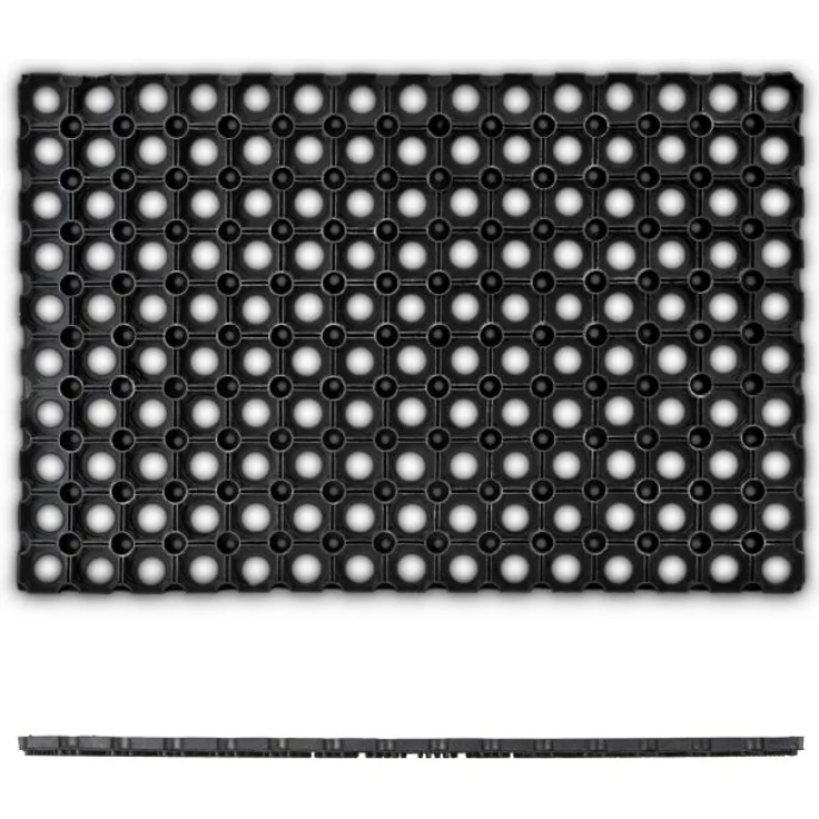 Fußabtreter Gummi 60 x 40 cm 10013939 – Bild 6