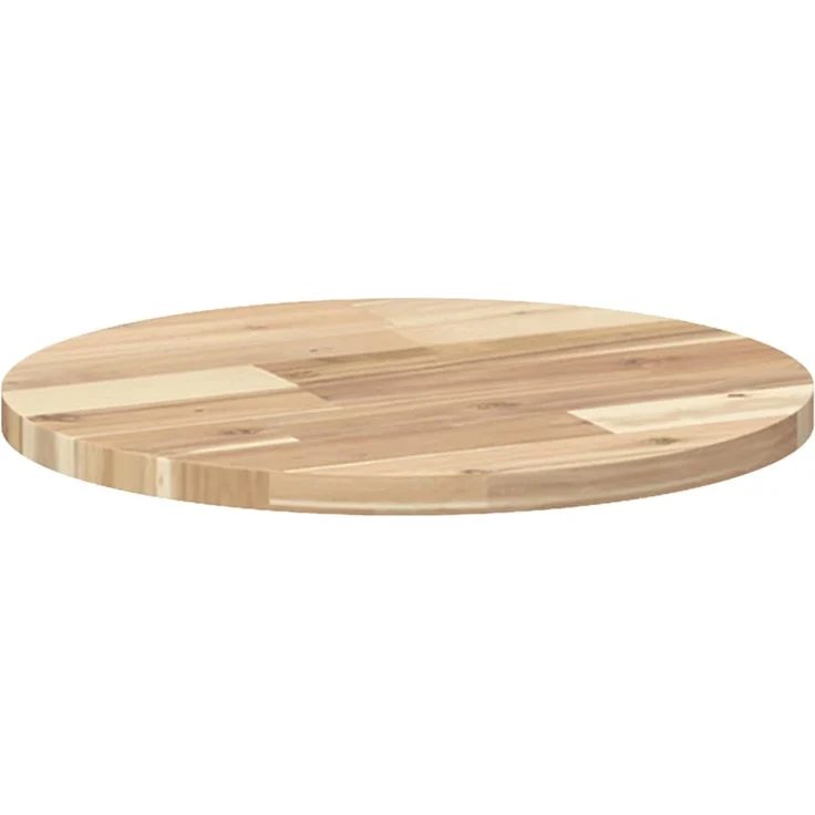 vidaXL Tischplatte Rund Ø40x2 cm Massivholz Akazie 4008682 – Bild 5