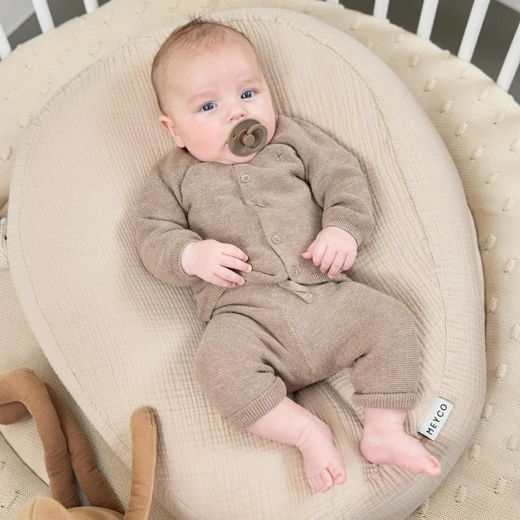 Meyco Baby Uni Relaxbezug Stillkissen - Pre-Washed – Bild 7