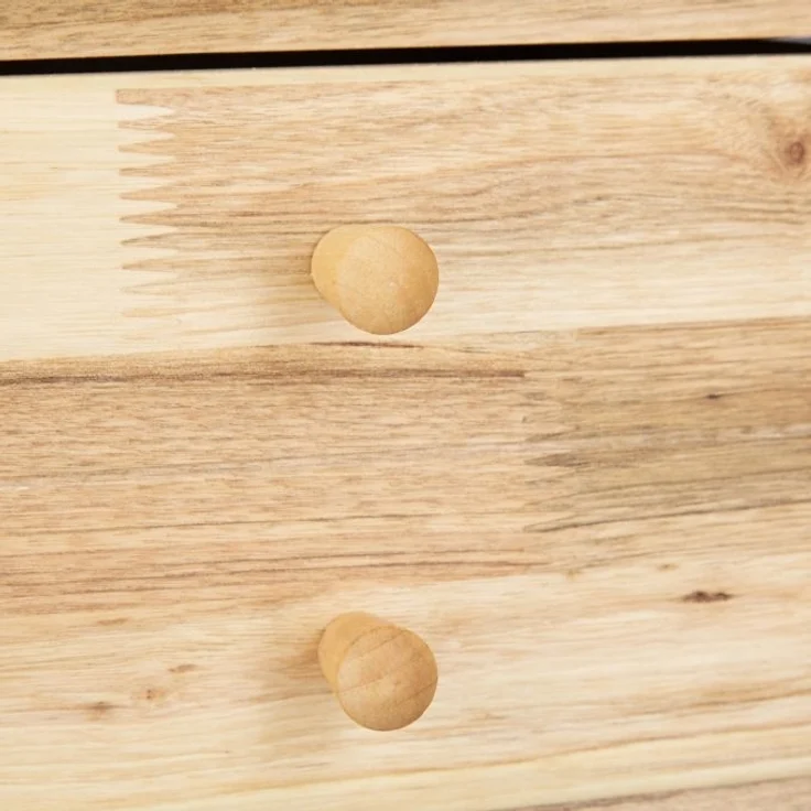 Beistelltisch Walnuss mit Schublade – Bild 7