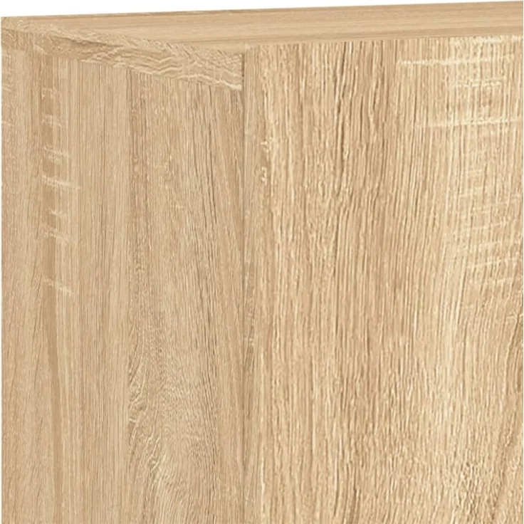 vidaXL 5-tlg. Wohnwand Sonoma-Eiche Holzwerkstoff 3216466 – Bild 3