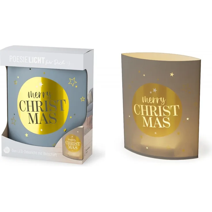 Lampe Leuchte Poesielicht Batterie Geschenk Weihnachten la vida Kugel 6291271