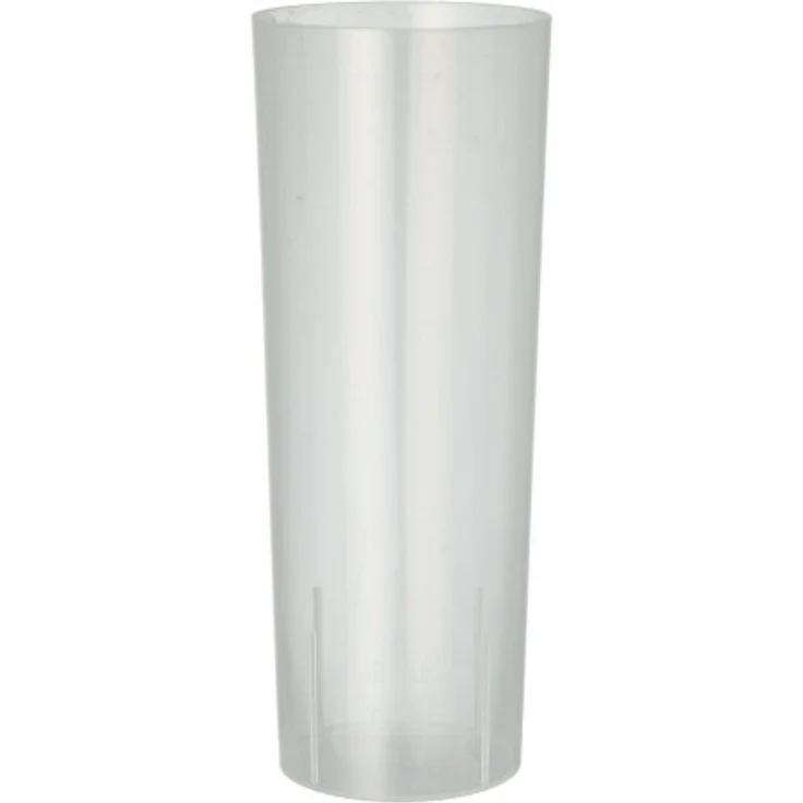 10 Mehrweg-Gläser für Longdrinks PP 0,3 l Ø 5,85 cm · 15,2 cm transluzent – Bild 1