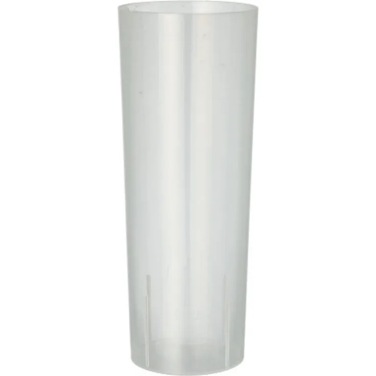 10 Mehrweg-Gläser für Longdrinks PP 0,3 l Ø 5,85 cm · 15,2 cm transluzent