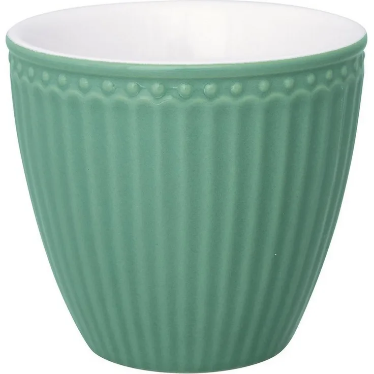 Greengate Alice Latte Cup dusty green 0,25 l