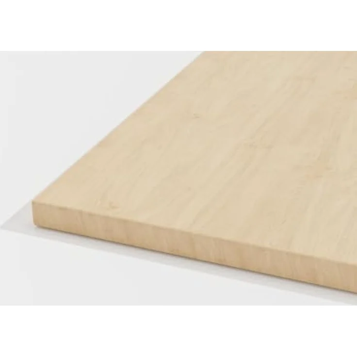 BISLEY Desktop, melaminharzbeschichtete MFC Tischplatte, mit 2 mm ABS Kante, DT251406005, H: 25 x B:1400 x T:600 mm, 014 ahorn – Bild 1