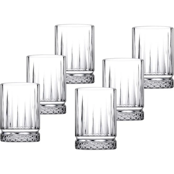Pasabahce Elysia Schnapsgläser - 6er Set 110cc Gläser-Set Transparent – Bild 1
