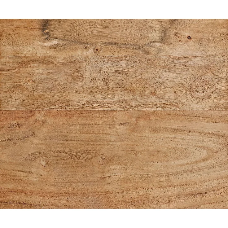 Esstisch Edge 240x100 Akazie Natur Kreuzgestell Rechteck Edelstahl Live-Edge – Bild 3