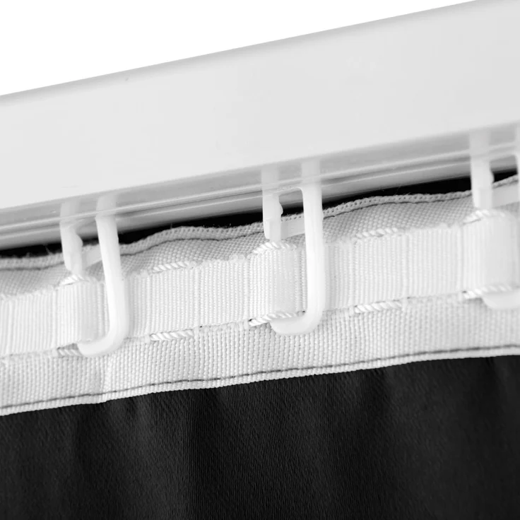 Verdunkelungsgardine Universalband Shadow 270x245 cm Schwarz – Bild 6