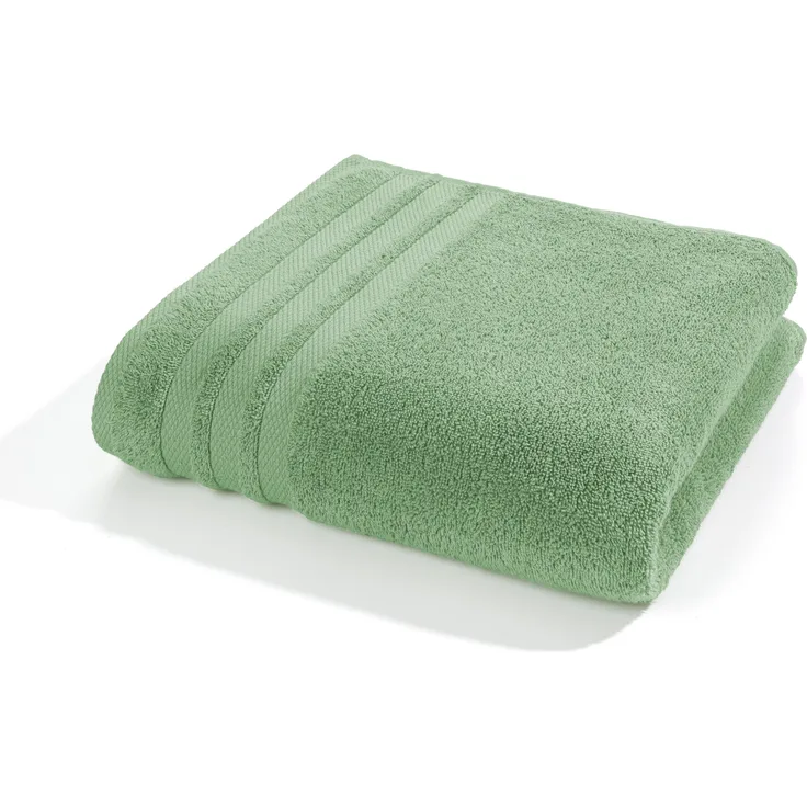 casa NOVA Duschtuch MADRID BT 70x140 cm grün Badetuch Handtuch Handtücher Saunatuch Strandtuch