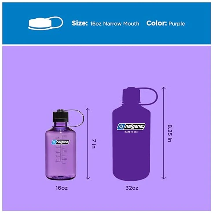 Nalgene Trinkflasche 'EH Sustain', 0, 5 L, violett – Bild 6