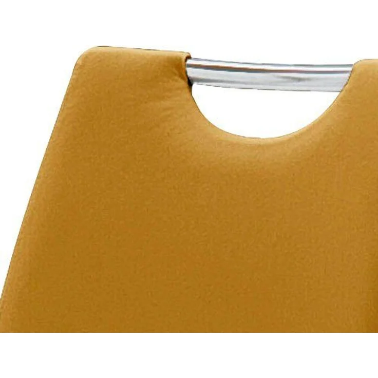 Freischwinger >Pupik II< in curry - 45x102x62cm (BxHxT) – Bild 3