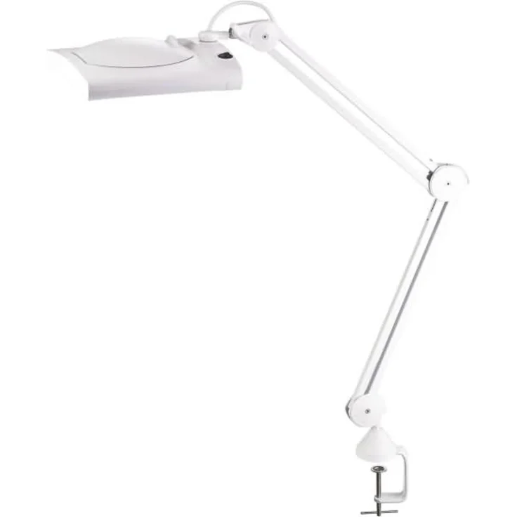 Alco Lupenleuchte LED 9223 mit Tischklemme weiß – Bild 2