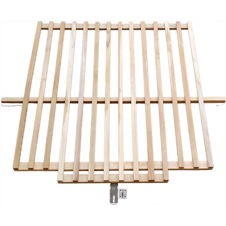 Strandkorb-King Schutzgitter Teak für 2 Sitzer 125cm