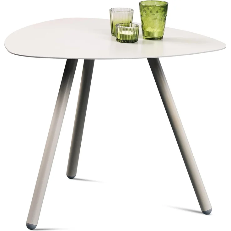 M2 Kollektion Beistelltisch Mira 1",50 x 40 x 50 cm, Grau