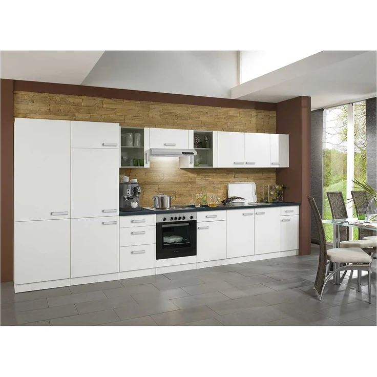 Wrasenschrank Optimal / Opti-Kult, Holzwerkstoff, Kunststoff, Weiß, 60 x 35 x 35 cm – Bild 2