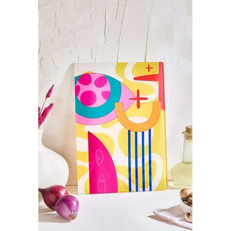 Hermia Concept 'Meloni' Glasschneidebrett, Mehrfarbig, 25 x 35 cm – Bild 2