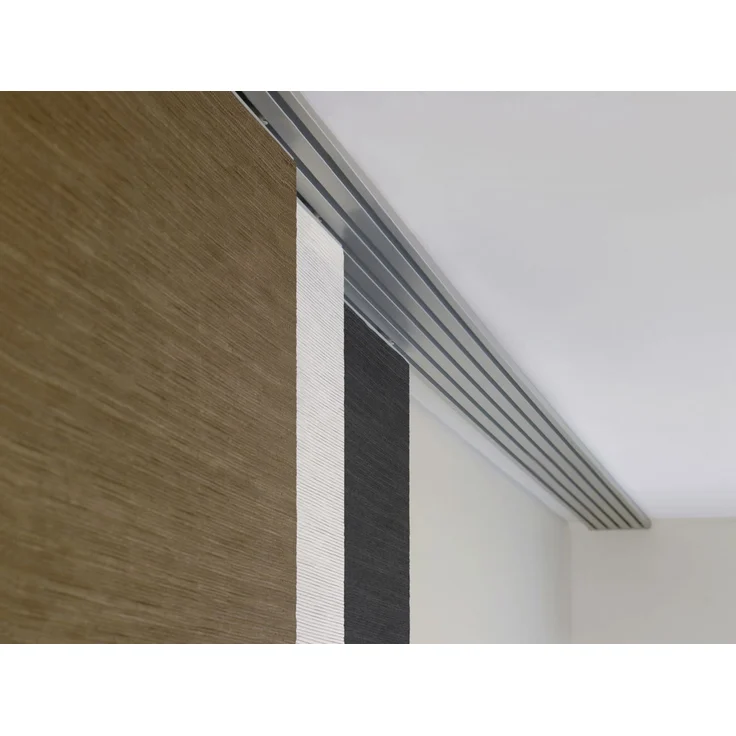 Gardinia Flächenvorhang Natur weiß, 60 x 245 cm – Bild 7