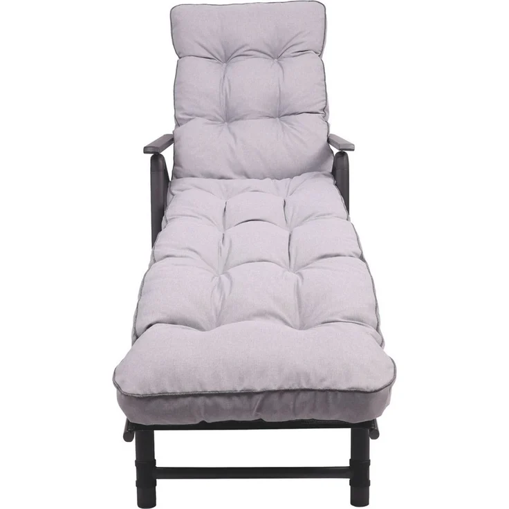 TexDeko Liegenauflage Ecolen Premium 190x60x8cm, Antirutsch-Boden, Polster für Gartenliege, UV-beständig, Wasserabweisend – Bild 1