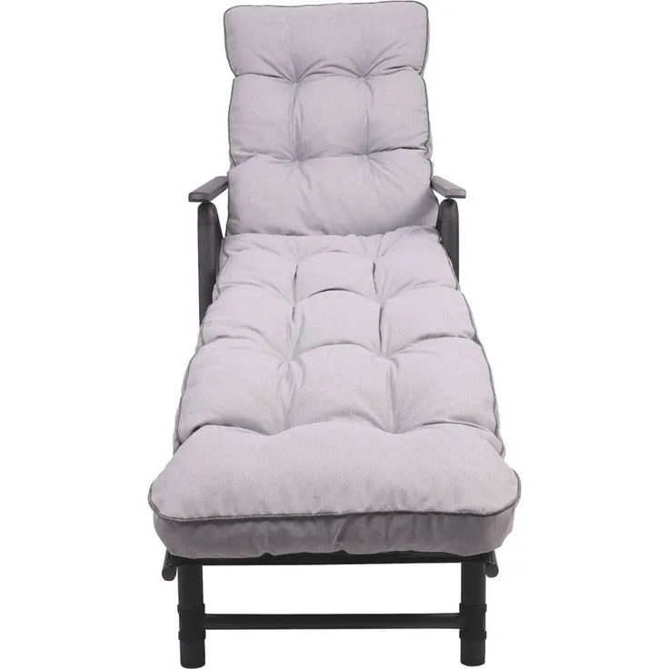 TexDeko Liegenauflage Ecolen Premium 190x60x8cm, Antirutsch-Boden, Polster für Gartenliege, UV-beständig, Wasserabweisend