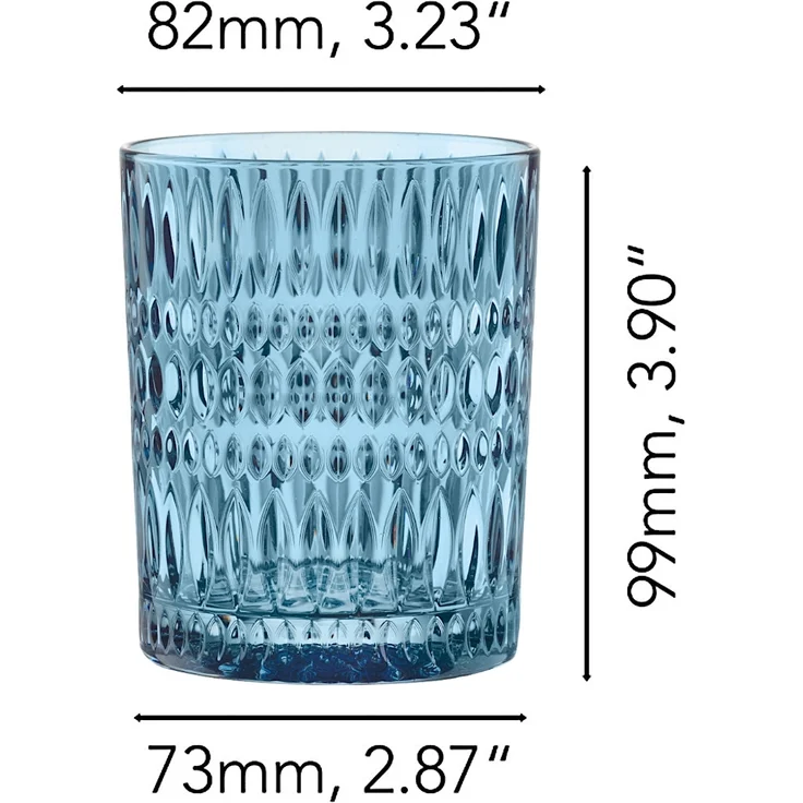 NACHTMANN 105389 ETHNO Tumbler VINTAGE BLAU 2er Set – Bild 2