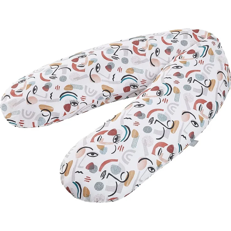 Rotho Babydesign Stillkissen Multi Modern Art, mehrfarbig